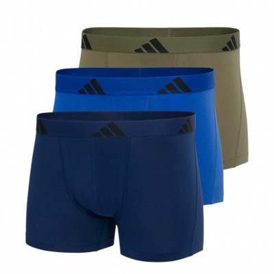 ADIDAS - Ανδρικά Boxer Hipster Συσκευασία 3 Τμχ. Active Flex Cotton
