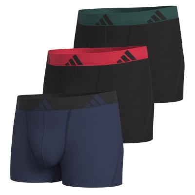ADIDAS - Ανδρικά Boxer Hipster Συσκευασία 3 Τμχ. Active Flex Cotton