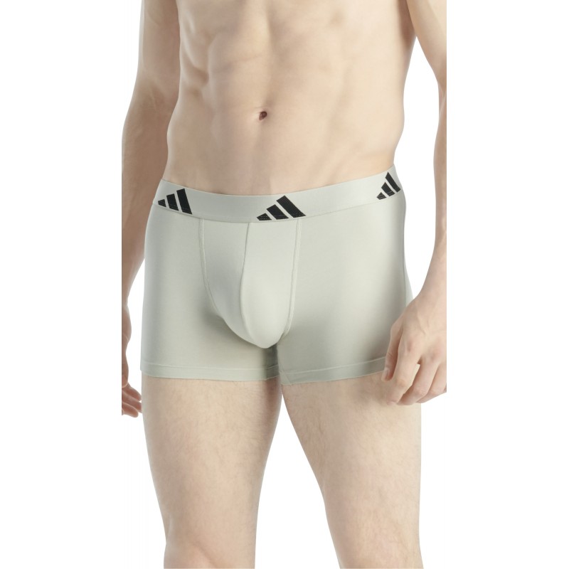 ADIDAS - Ανδρικά Boxer Hipster Συσκευασία 3 Τμχ. Active Flex Cotton