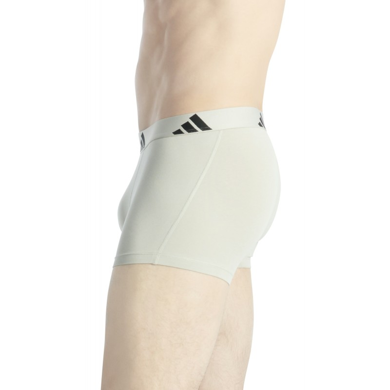 ADIDAS - Ανδρικά Boxer Hipster Συσκευασία 3 Τμχ. Active Flex Cotton
