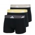 ADIDAS - Ανδρικά Boxer Hipster Συσκευασία 3 Τμχ. Active Flex Cotton
