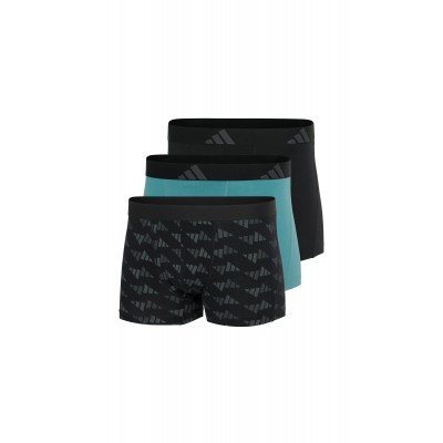 ADIDAS - Ανδρικά Boxer Hipster Συσκευασία 3 Τμχ. Active Flex Cotton