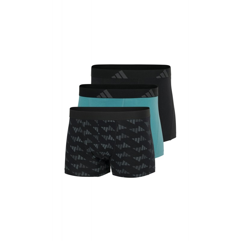 ADIDAS - Ανδρικά Boxer Hipster Συσκευασία 3 Τμχ. Active Flex Cotton