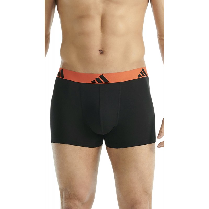 ADIDAS - Ανδρικά Boxer Hipster Συσκευασία 3 Τμχ. Active Flex Cotton