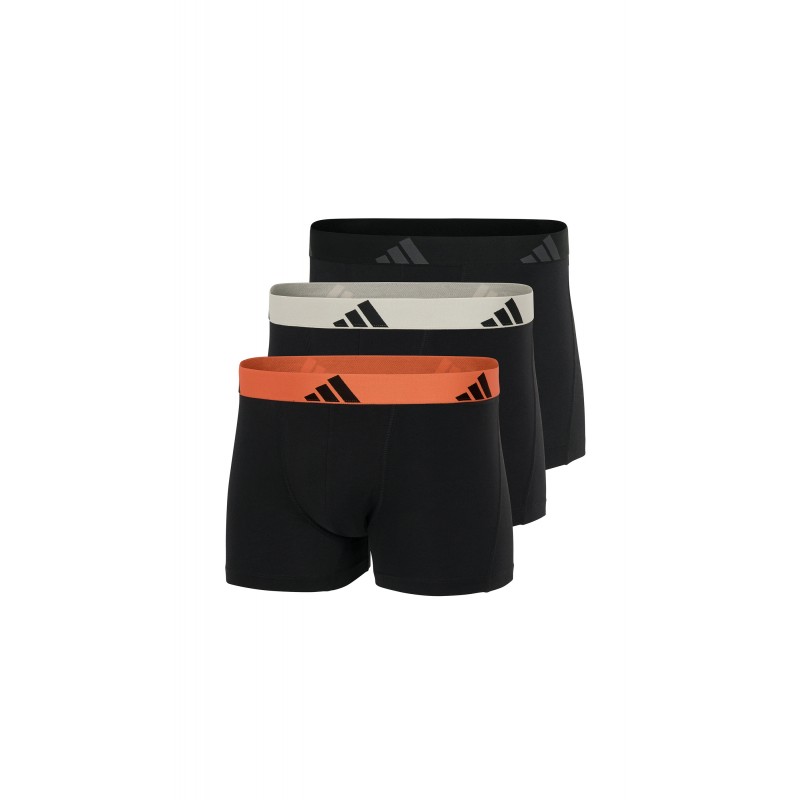 ADIDAS - Ανδρικά Boxer Hipster Συσκευασία 3 Τμχ. Active Flex Cotton