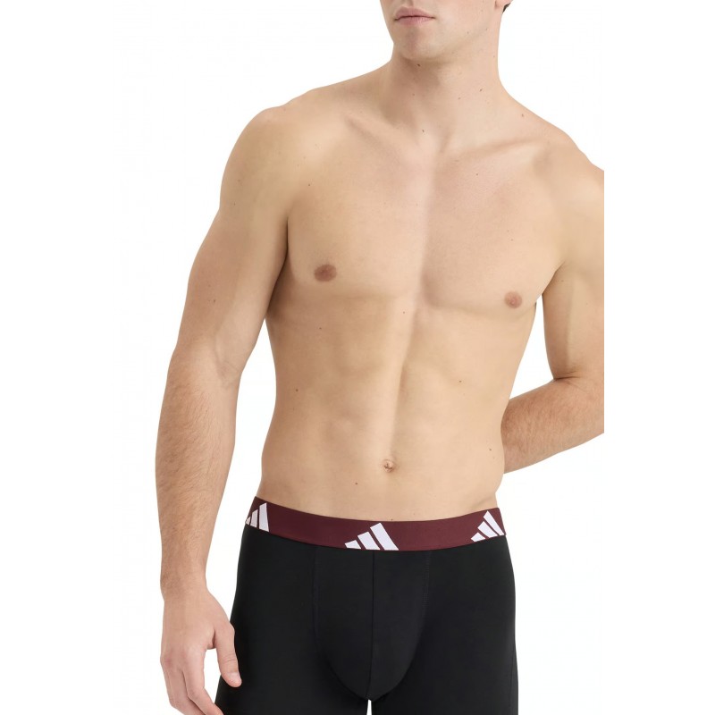 ADIDAS - Ανδρικά Boxer Hipster Συσκευασία 3 Τμχ. Active Flex Cotton