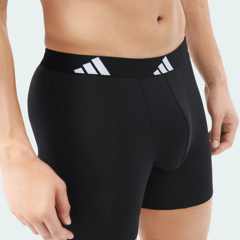 ADIDAS - Ανδρικά Boxer Short Συσκευασία 3 Τμχ. Active Flex Cotton