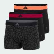 ADIDAS - Ανδρικά Boxer Hipster Συσκευασία 3 Τμχ. Active Micro Flex Eco