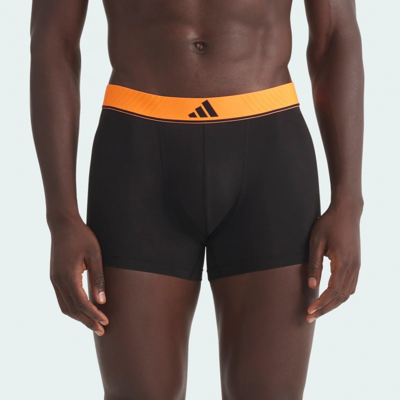 ADIDAS - Ανδρικά Boxer Hipster Συσκευασία 3 Τμχ. Active Micro Flex Eco
