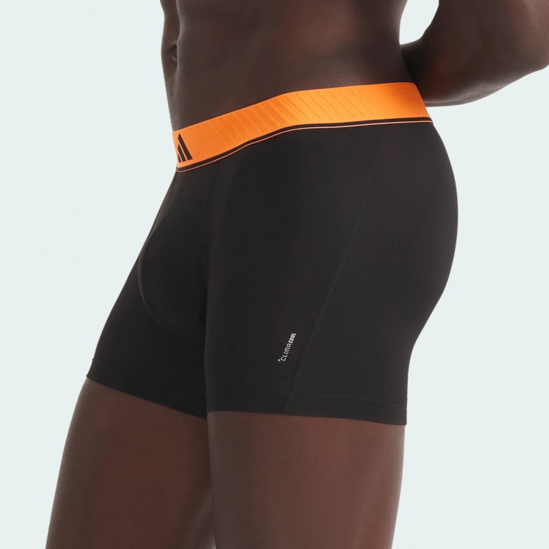 ADIDAS - Ανδρικά Boxer Hipster Συσκευασία 3 Τμχ. Active Micro Flex Eco