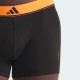 ADIDAS - Ανδρικά Boxer Hipster Συσκευασία 3 Τμχ. Active Micro Flex Eco