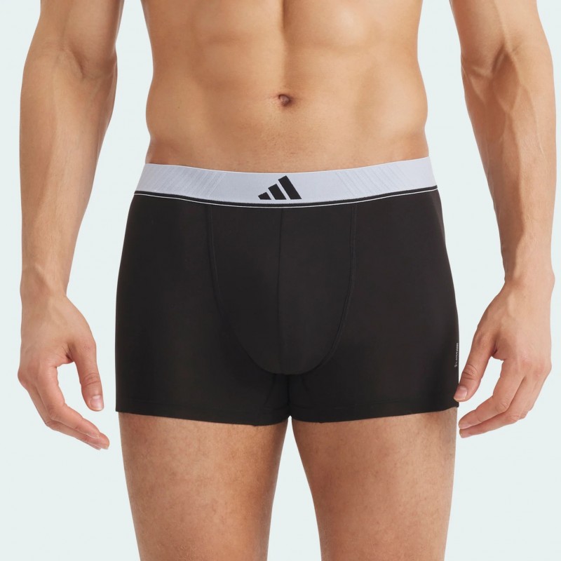 ADIDAS - Ανδρικά Boxer Hipster Συσκευασία 3 Τμχ. Active Micro Flex Eco