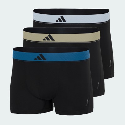 ADIDAS - Ανδρικά Boxer Hipster Συσκευασία 3 Τμχ. Active Micro Flex Eco