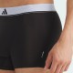 ADIDAS - Ανδρικά Boxer Hipster Συσκευασία 3 Τμχ. Active Micro Flex Eco