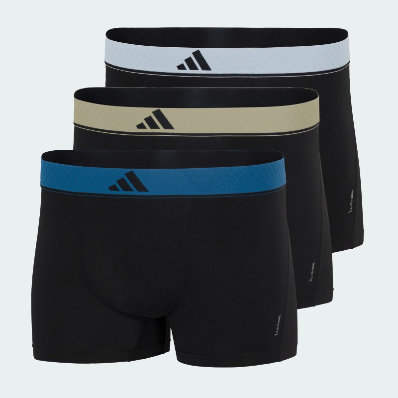 ADIDAS - Ανδρικά Boxer Hipster Συσκευασία 3 Τμχ. Active Micro Flex Eco