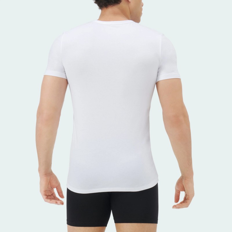 ADIDAS - Ανδρικά Φανελάκια Κοντό Μανίκι Active Flex Cotton Crew-Neck Συσκευασία 2 Τμχ.