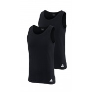 ADIDAS - Ανδρικά Φανελάκια Χωρίς Μανίκι Συσκευασία 2 Τμχ. Active Flex Cotton