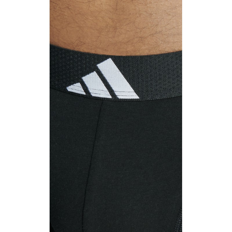 ADIDAS - Ανδρικά Boxer Hipster Συσκευασία 2 Τμχ. Active Flex Cotton
