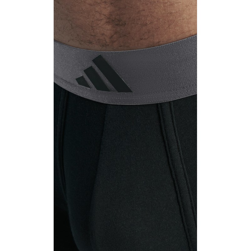 ADIDAS - Ανδρικά Boxer Hipster Συσκευασία 2 Τμχ. Active Flex Cotton