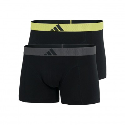 ADIDAS - Ανδρικά Boxer Hipster Συσκευασία 2 Τμχ. Active Flex Cotton