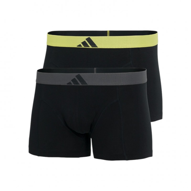 ADIDAS - Ανδρικά Boxer Hipster Συσκευασία 2 Τμχ. Active Flex Cotton