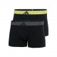 ADIDAS - Ανδρικά Boxer Hipster Συσκευασία 2 Τμχ. Active Flex Cotton