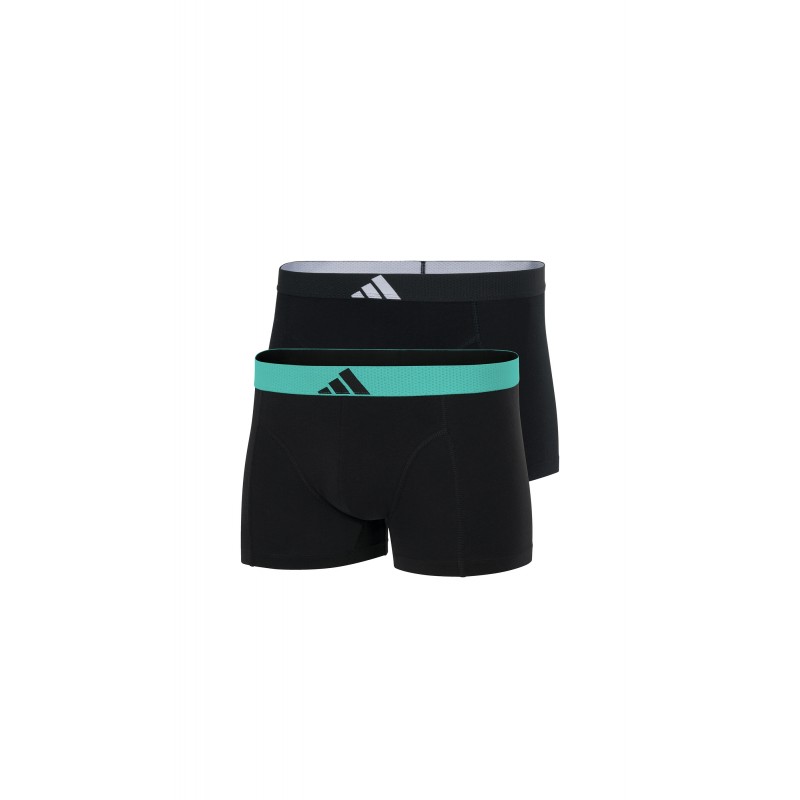 ADIDAS - Ανδρικά Boxer Hipster Συσκευασία 2 Τμχ. Active Flex Cotton