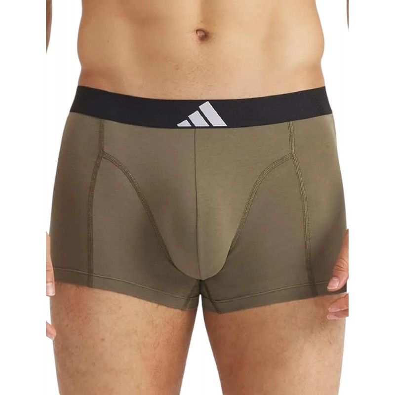 ADIDAS - Ανδρικά Boxer Hipster Συσκευασία 2 Τμχ. Active Flex Cotton