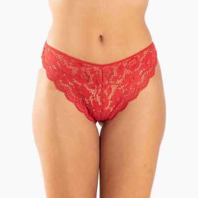 Α.A UNDERWEAR - Γυναικείο Σλιπ Brazil με Δαντέλα