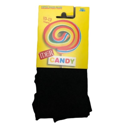 Ider - Candy Παιδικό Καλσόν Αδιάφανο Ελαστικό με Ρόμβους και Μαργαρίτες