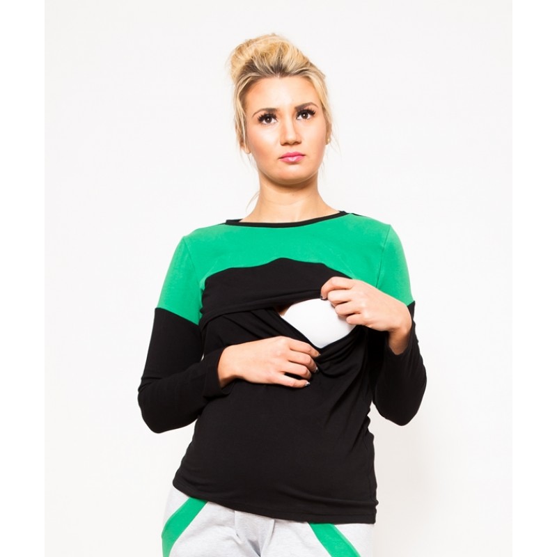 Izabella Hetnar Τop Nursing Nikol Black