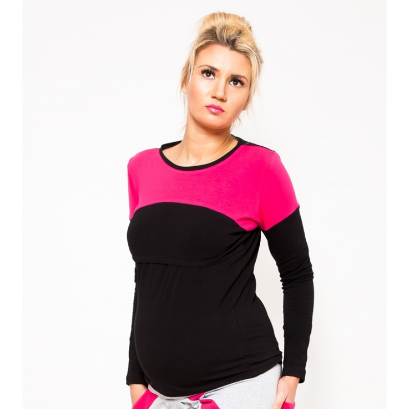 Izabella Hetnar Τop Nursing Nikol Black