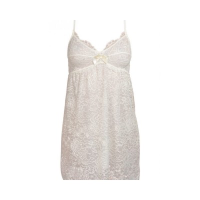 Miss Rosy Νυφικό Νυχτικό με Δαντέλα