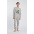 HAPPY PEOPLE - Ανδρική Χειμερινή Πυτζάμα με Σφικτήρα HAPPY BEAR