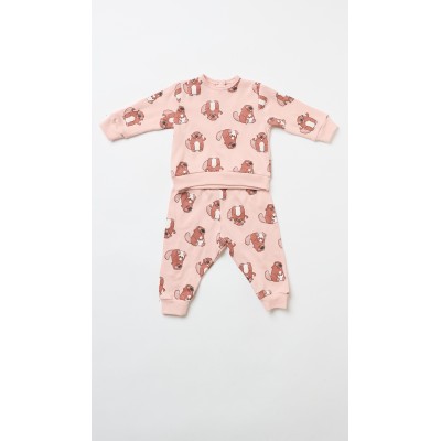 HAPPY PEOPLE - Βρεφικό Πυτζαμάκι για Κορίτσι SORRIDI (12-24 Μηνών)