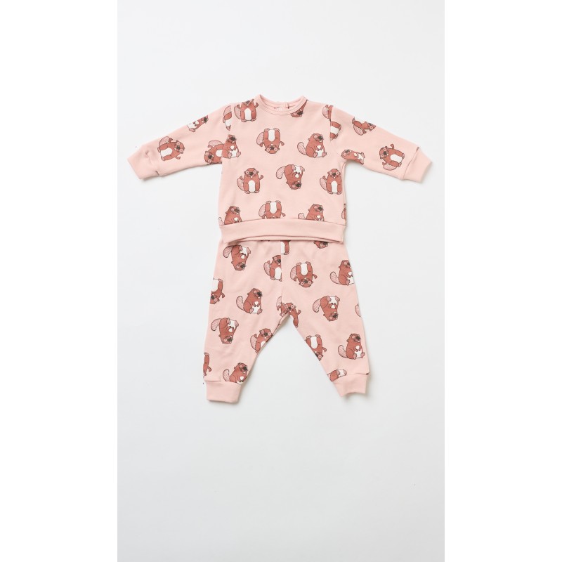 HAPPY PEOPLE - Βρεφικό Πυτζαμάκι για Κορίτσι SORRIDI (12-24 Μηνών)