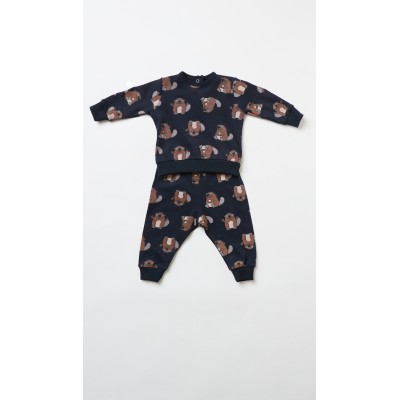 HAPPY PEOPLE - Βρεφικό Πυτζαμάκι για Αγόρι SORRIDI (12-24 Μηνών)