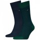 Tommy Hilfiger - Ανδρικές Κάλτσες TH Men Sock 2Pack Irregular Herringbone Stripe