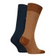 Tommy Hilfiger - Ανδρικές Κάλτσες TH Men Sock 2Pack Irregular Herringbone Stripe
