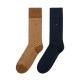 Tommy Hilfiger - Ανδρικές Κάλτσες TH Men Sock 2Pack Irregular Herringbone Stripe