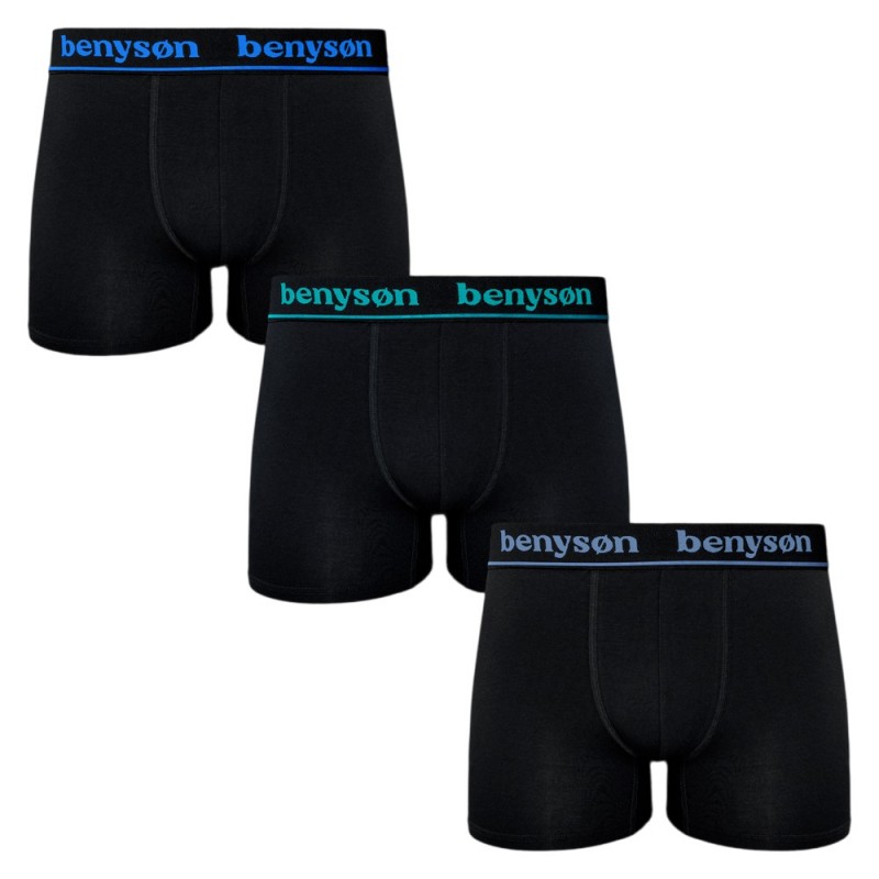 Benyson - Ανδρικά Boxer από Bamboo 3Pack