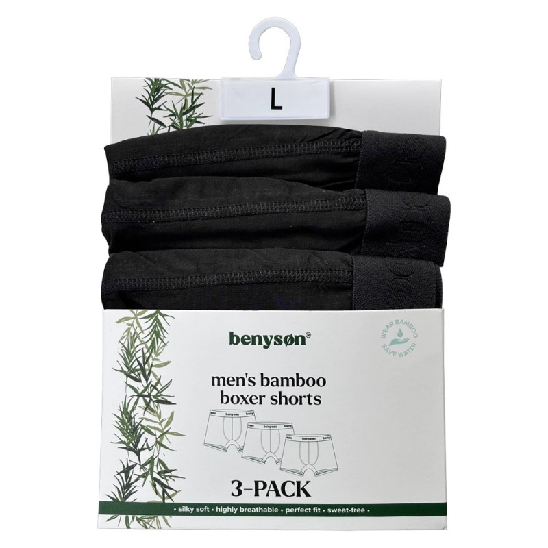 Benyson - Ανδρικά Boxer από Bamboo 3Pack