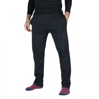 Α.A UNDERWEAR - Ανδρικό Παντελόνι Πυτζάμας με Τσέπες Interlock Plus Size 3XL έως 5XL