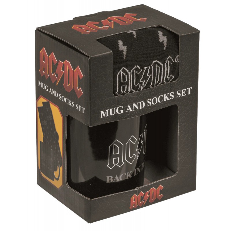 Out of the blue - Unisex Σετ Δώρου Κούπα και Κάλτσα AC/DC Back in Black