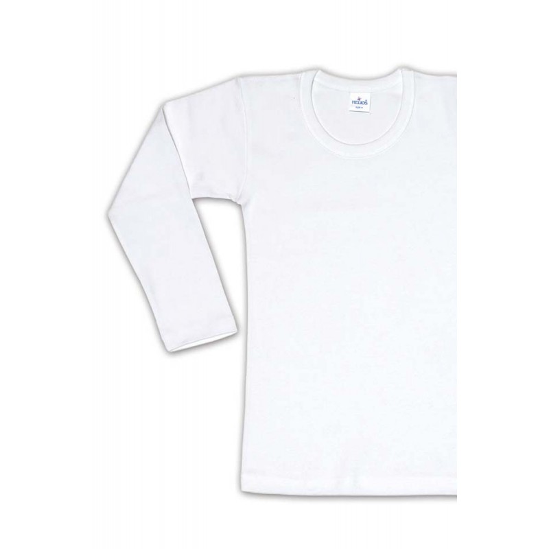 Helios Εφηβική Φανέλα Μακρύ Μανίκι 100% Βαμβάκι (10-16 ετών)