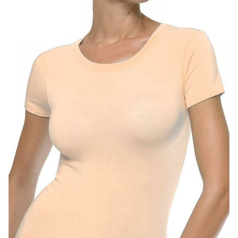 Helios Γυναικεία Μπλούζα με Κοντό Μανίκι Micromodal