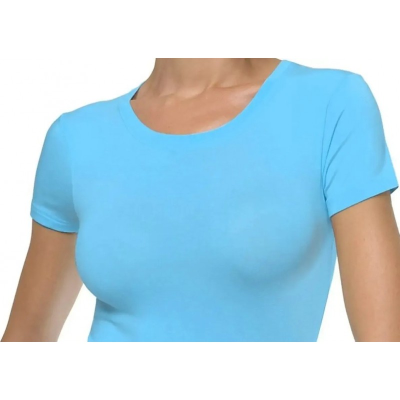 Helios Γυναικεία Μπλούζα με Κοντό Μανίκι Micromodal