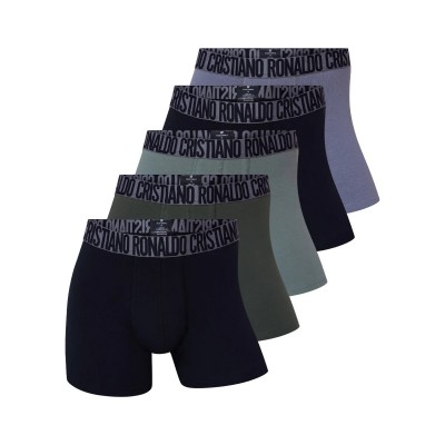 CR7 Underwear - Cristiano Ronaldo Ανδρικά Boxer σε Travel Zip Bag - Σετ 5 Τμχ.