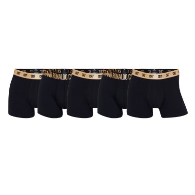 CR7 Underwear - Cristiano Ronaldo Gold Collection Ανδρικά Boxer σε Travel Zip Bag - Σετ 5 Τμχ.
