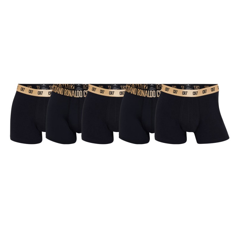 CR7 Underwear - Cristiano Ronaldo Gold Collection Ανδρικά Boxer σε Travel Zip Bag - Σετ 5 Τμχ.